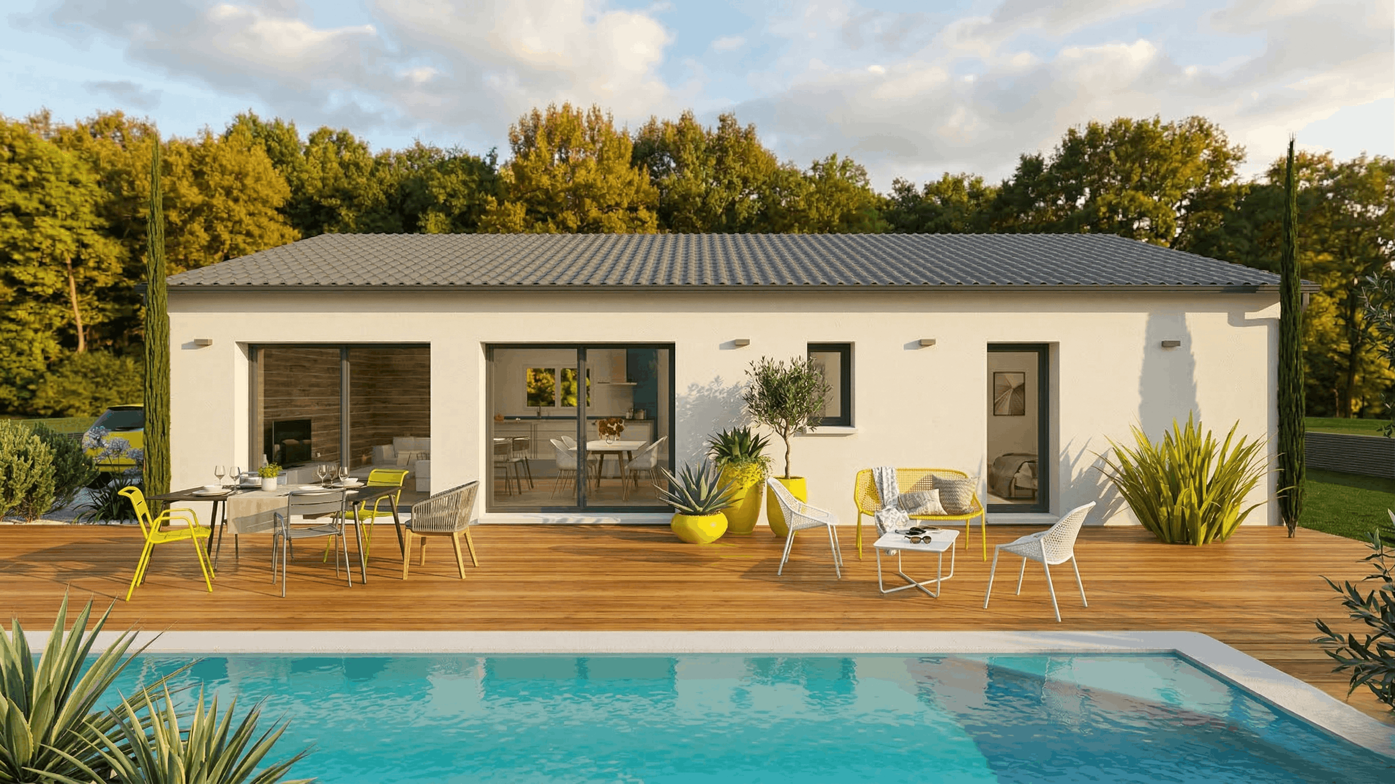 Maison et terrain constructible à Saint-Germain-du-Salembre