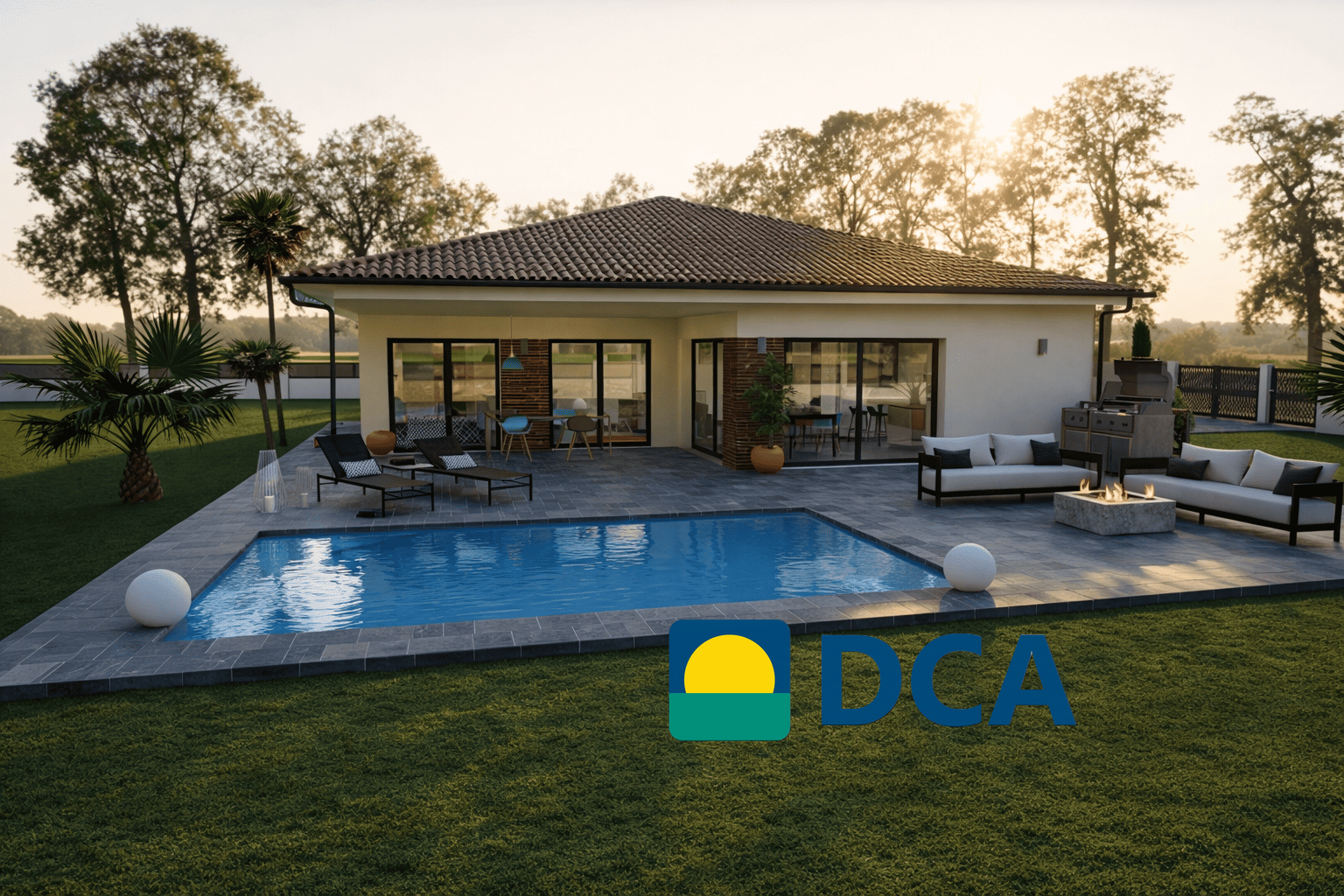 Maison et terrain constructible à Biscarrosse