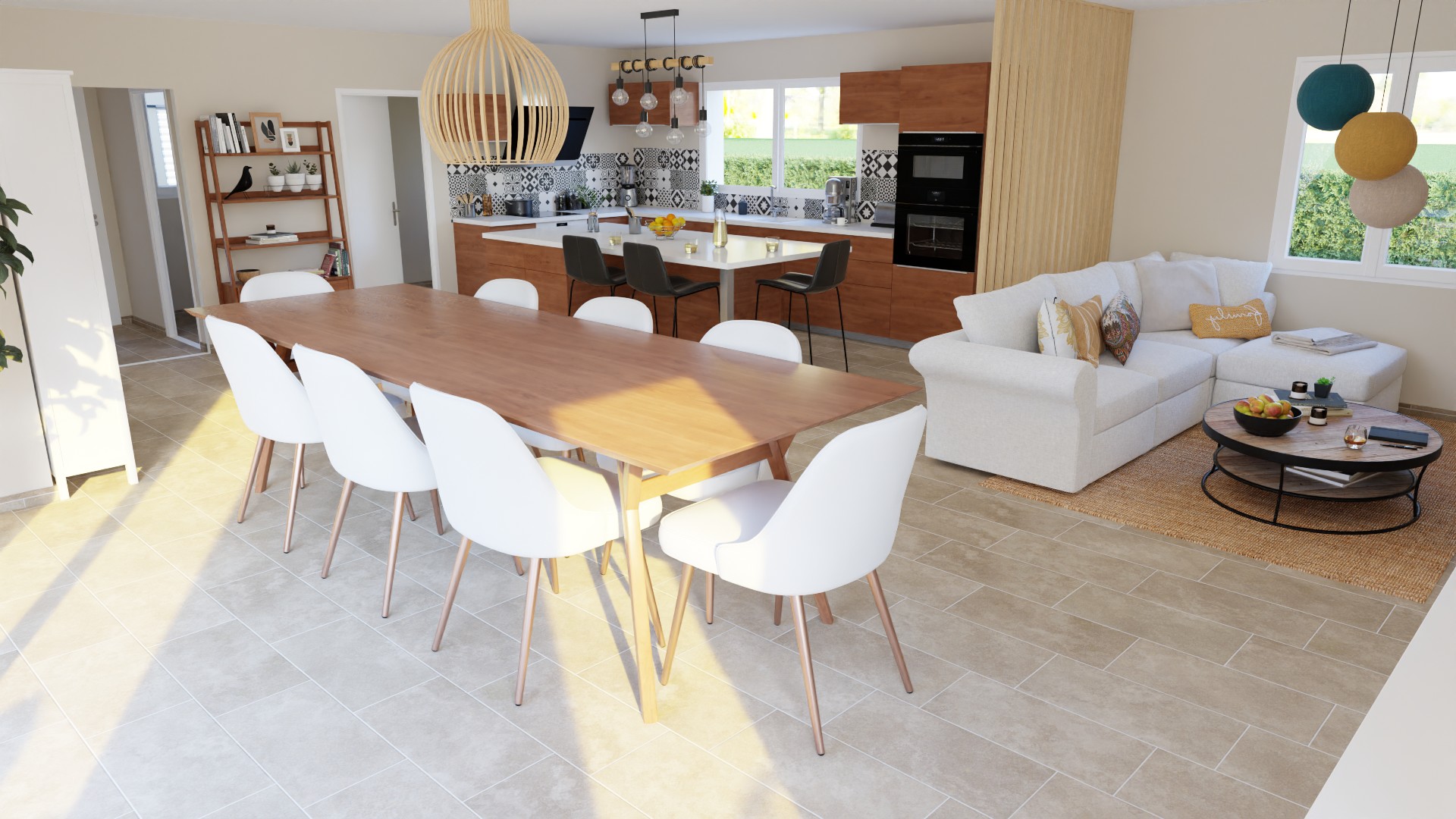 Maison et terrain constructible à Orleix