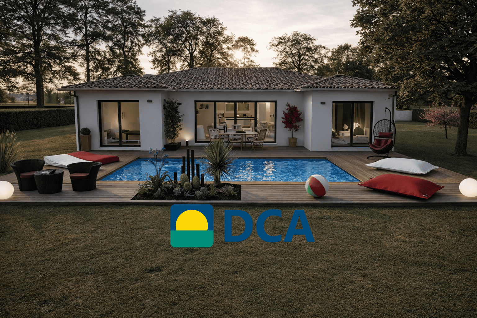 Maison et terrain constructible à Biscarrosse