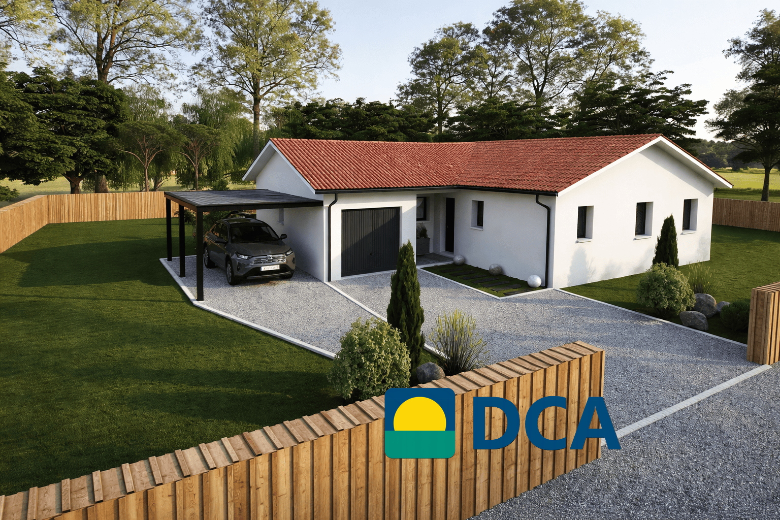 Maison et terrain constructible à Castets