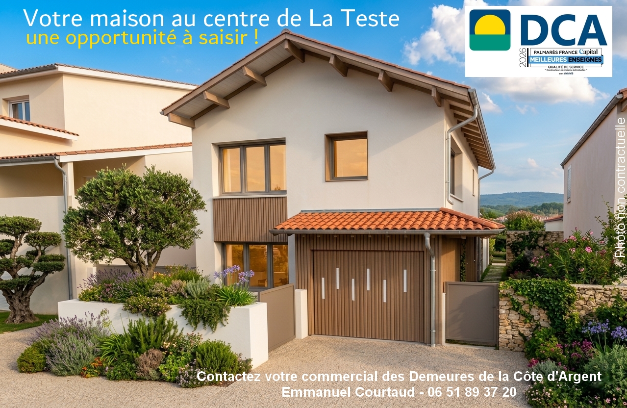 Maison et terrain constructible à La Teste-de-Buch
