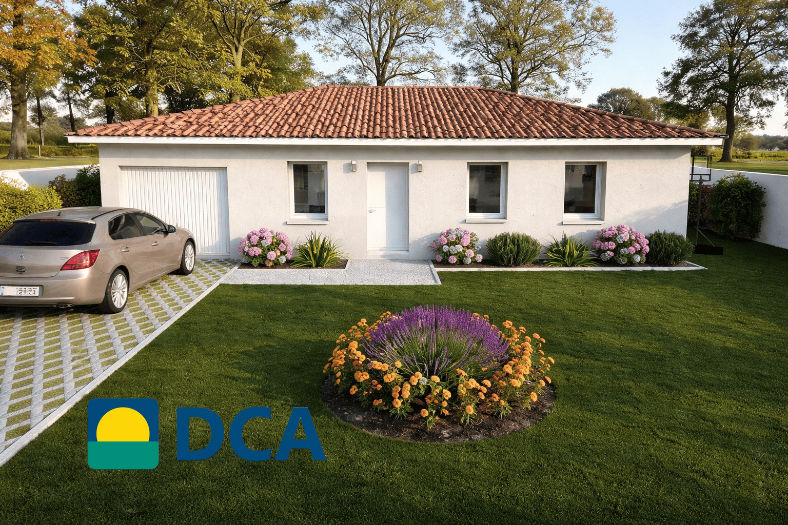 Maison et terrain constructible à Labrit