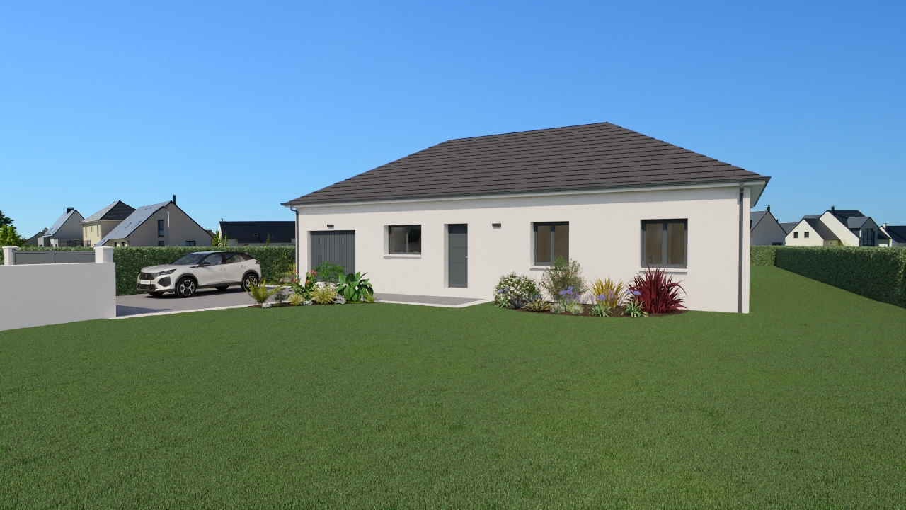 Maison et terrain constructible à Meillon