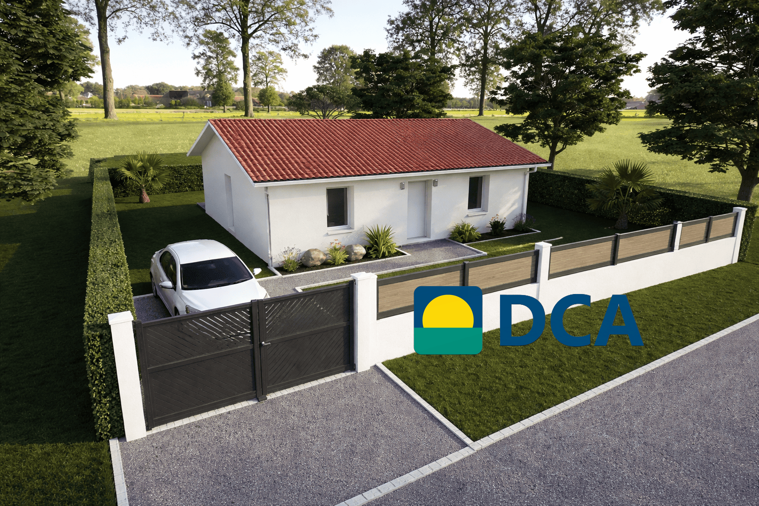 Maison et terrain constructible à Biscarrosse