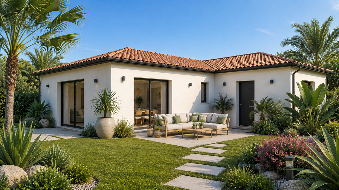 Maison et terrain constructible à Gamarde-les-Bains