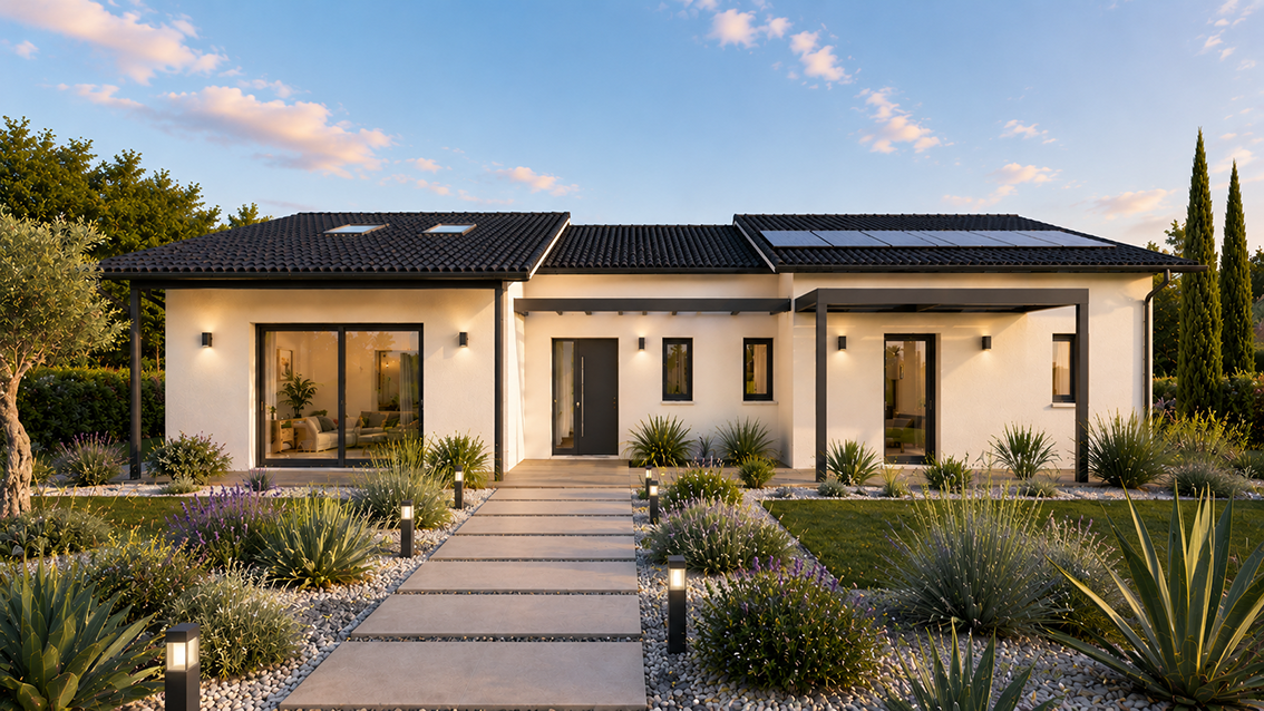 Maison et terrain constructible à Coutras
