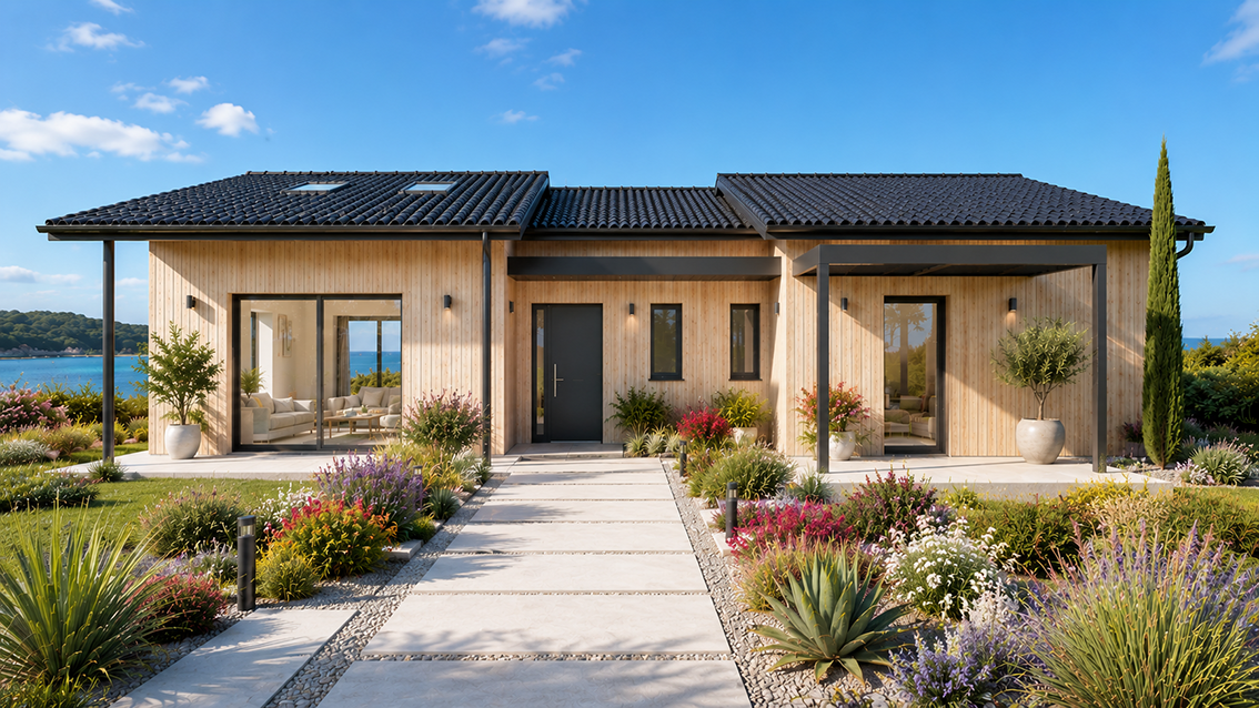 Maison et terrain constructible à Le Porge