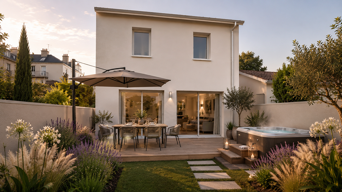 Maison et terrain constructible à Le Taillan-Médoc