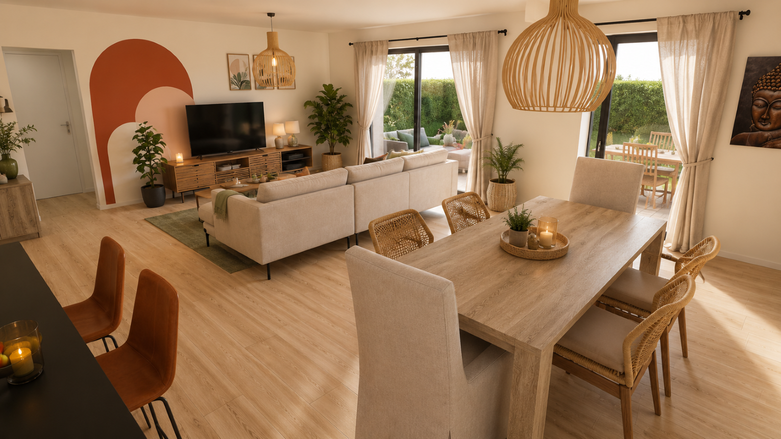 Maison et terrain constructible à Soumoulou