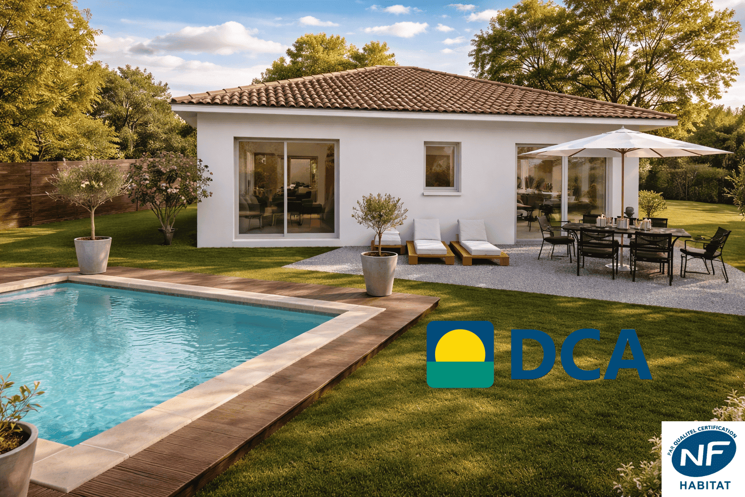 Maison et terrain constructible à Mimizan