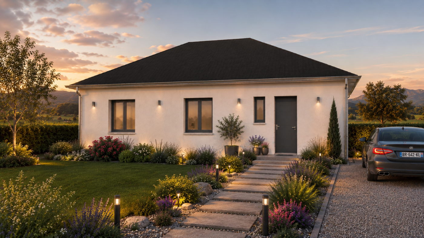 Maison 80m² — Bénéjacq