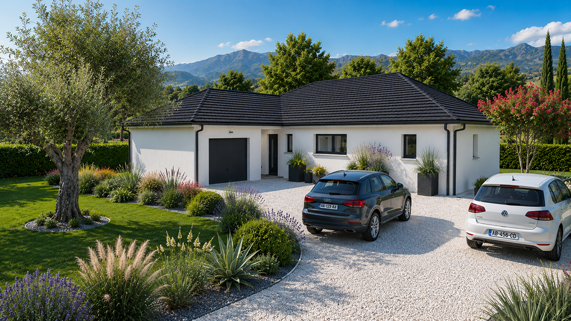 Maison et terrain constructible à Labastide-Monréjeau