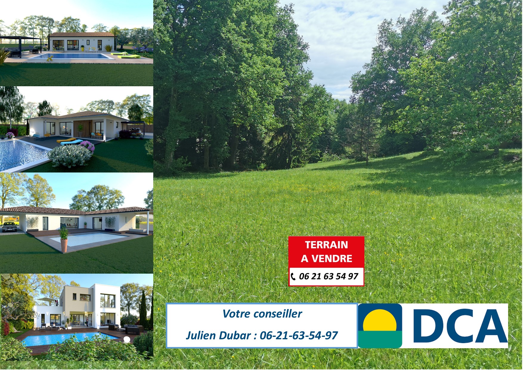 Maison et terrain constructible à Tresses