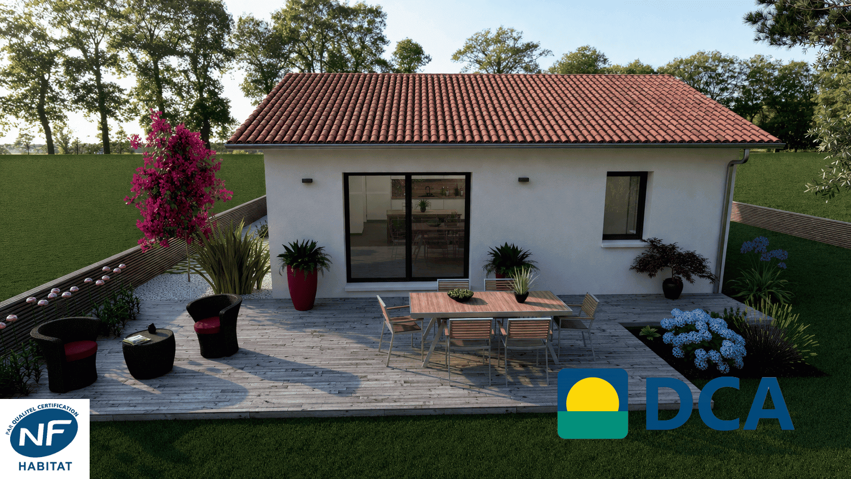 Terrain + maison à Parentis-en-Born (40160) — photo 2