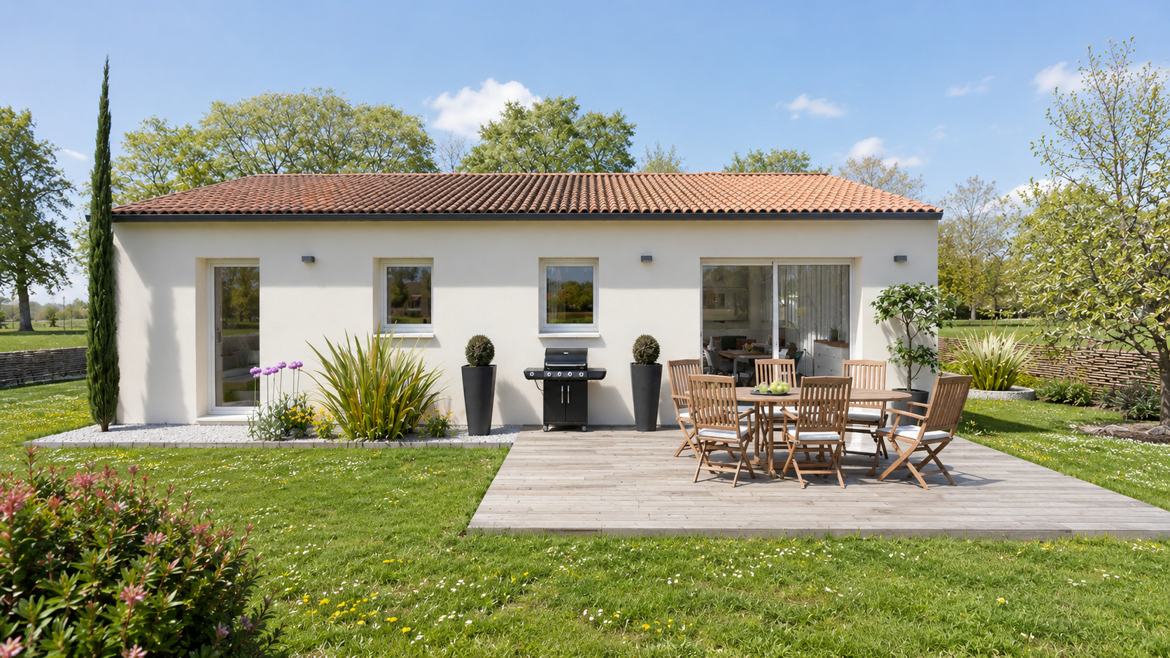 Maison et terrain constructible à Seyresse