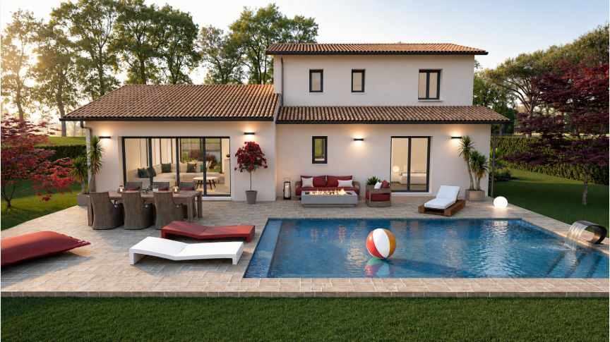 Maison et terrain constructible à Mimizan