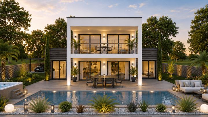 Maison et terrain constructible à Mimizan