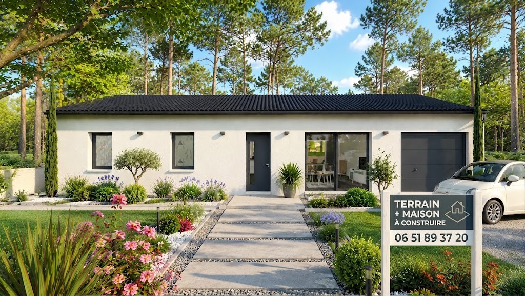 Maison et terrain constructible à Saint-Germain-du-Puch