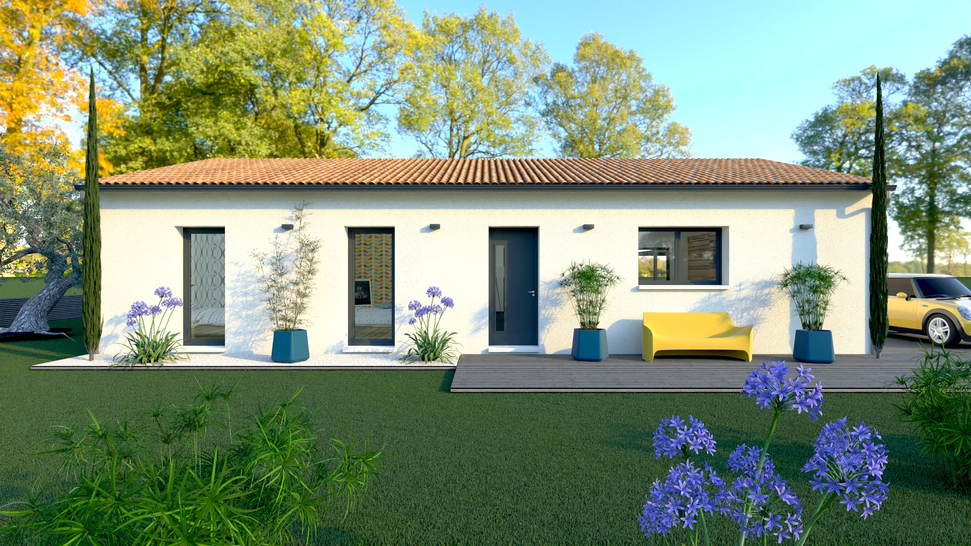Terrain + maison à Dax (40100) — photo 2