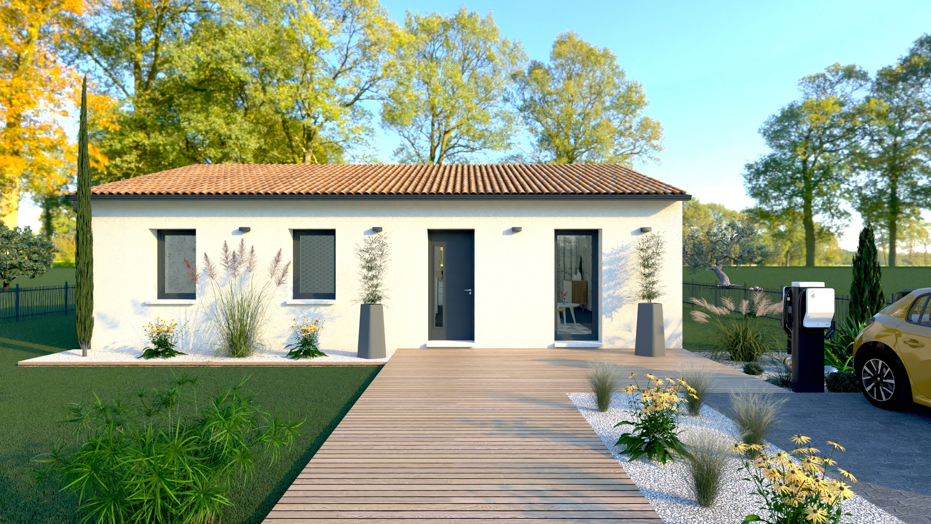 Terrain + maison à Seyresse (40180) — photo 2