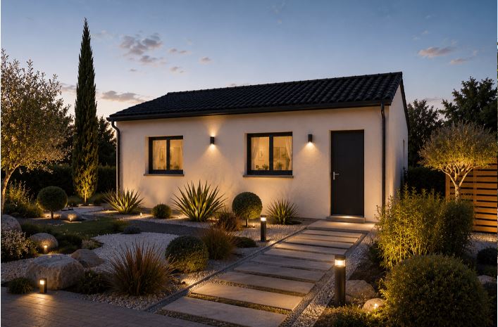 Maison et terrain constructible à Biscarrosse