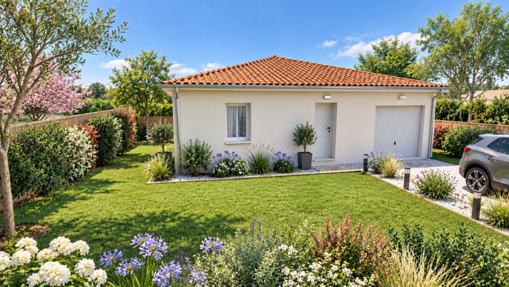 Maison et terrain constructible à Le Teich