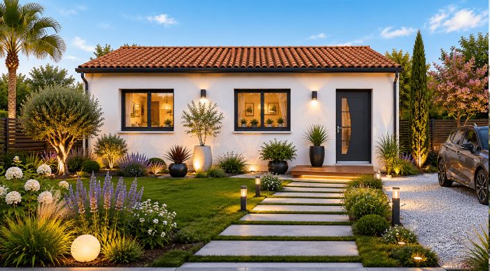 Maison et terrain constructible à Mimizan