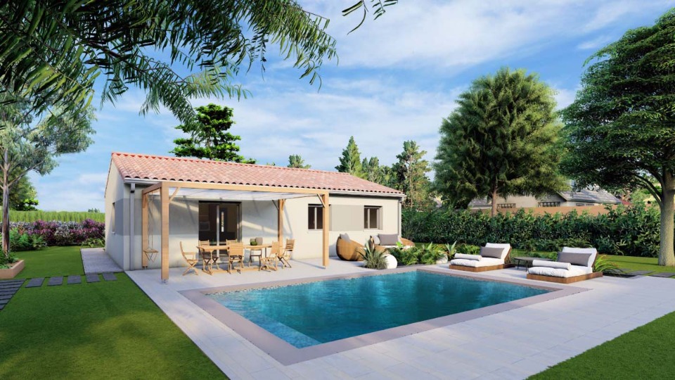 maison à construire à La Sauve (33670)