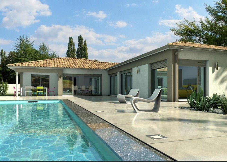 Belle maison à construire en vente à Saint-Aubin-de-Médoc