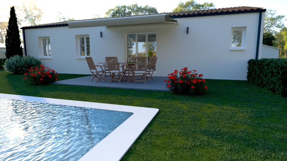 Agréable maison à vendre disponible à Jonzac (17500)