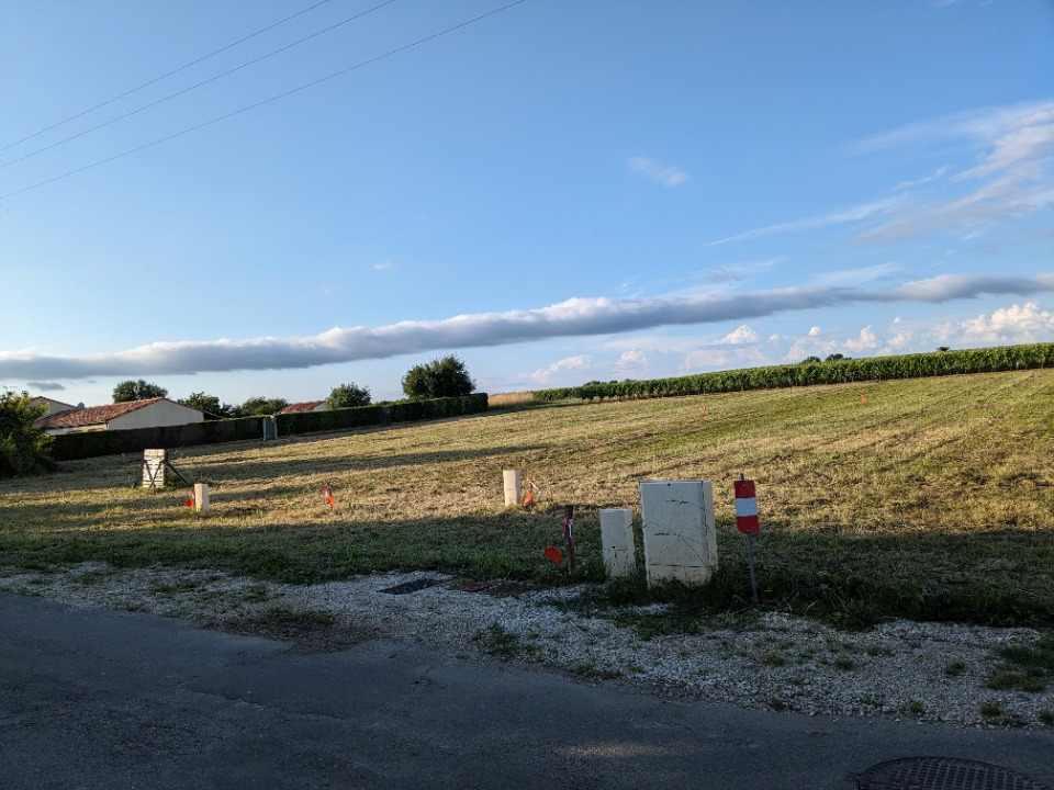 Parcelle de terrain à vendre de 1192m2 en vente à Cognac (16100)