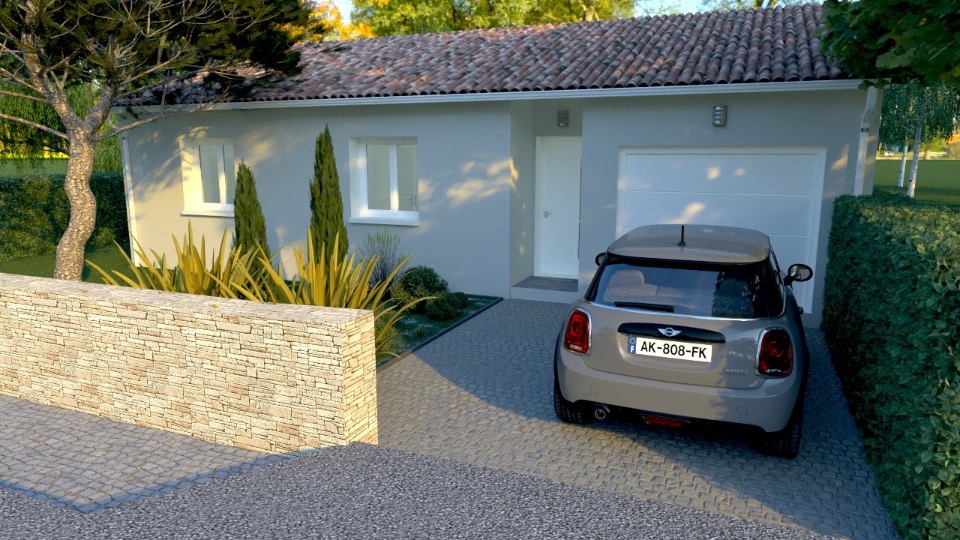 Magnifique maison à construire de 90m2 à Bègles (33130)