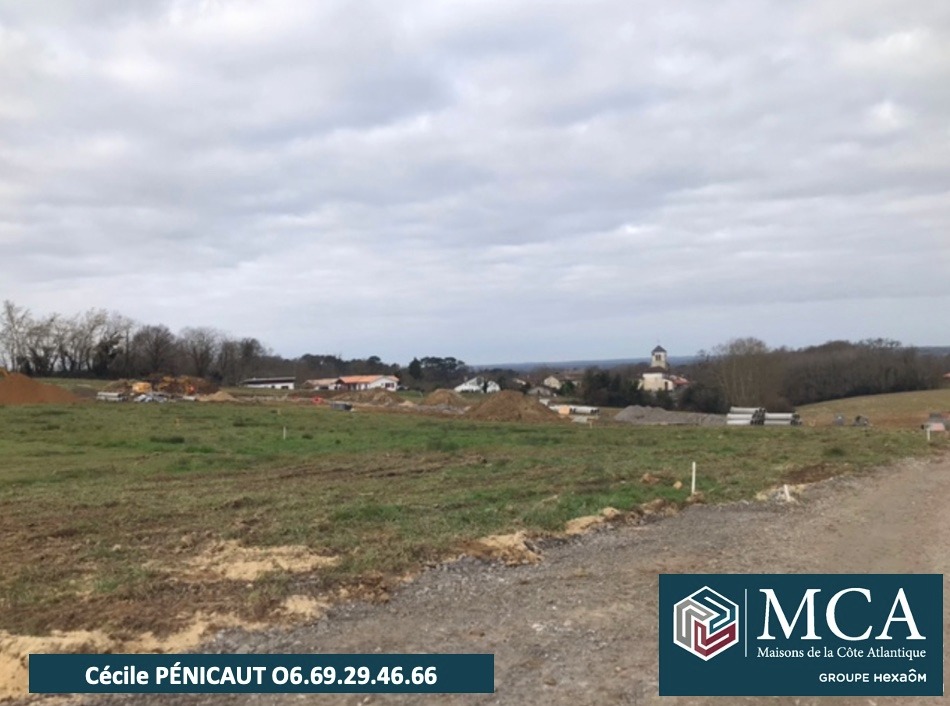 terrain à vendre viabilisé de 372m2 disponible à Heugas (40180)