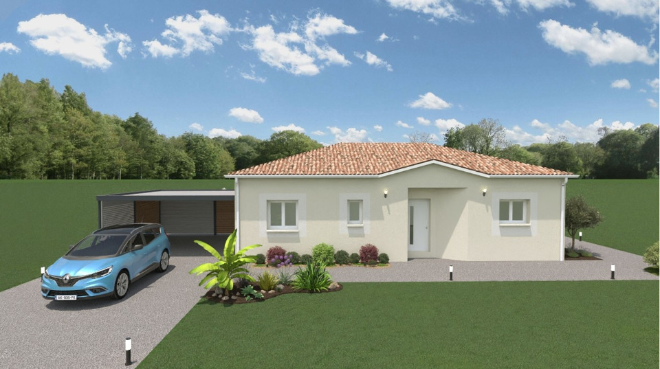 Très belle maison à construire disponible à La Coquille
