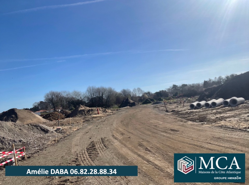 Beau terrain constructible viabilisé en vente à Bénesse-Maremne