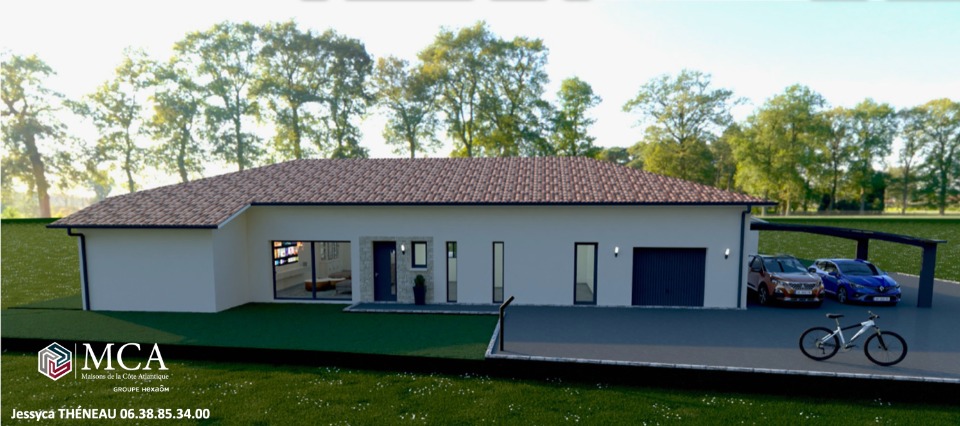 Très belle maison à construire en vente à Préchacq-les-Bains (40465)