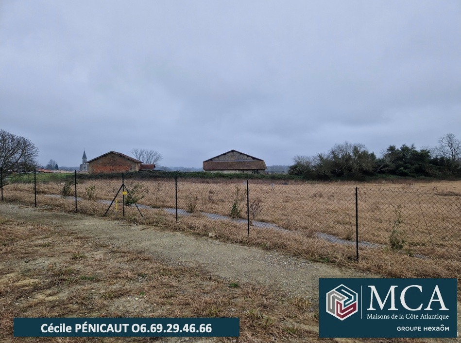 Superbe terrain constructible de 677m2 à Rivière-Saas-et-Gourby