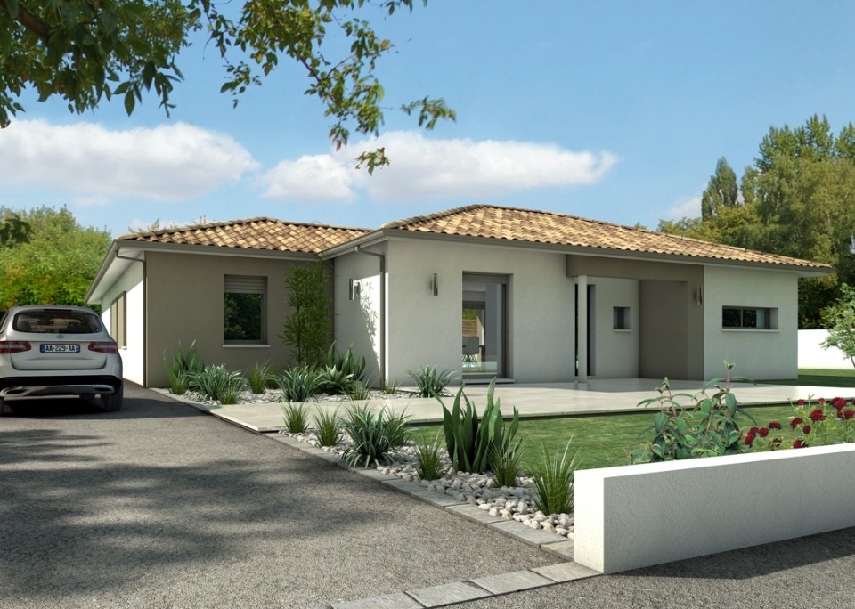 maison individuelle de 115m2 en vente à Le Taillan-Médoc (33320)