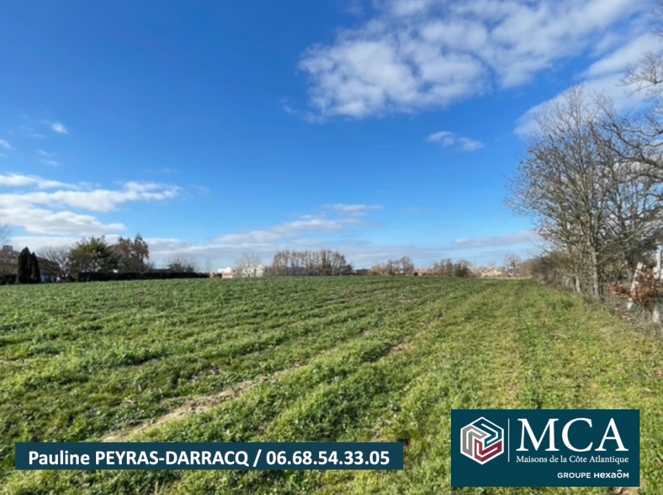 Parcelle de terrain constructible viabilisé à Pomarez (40360)