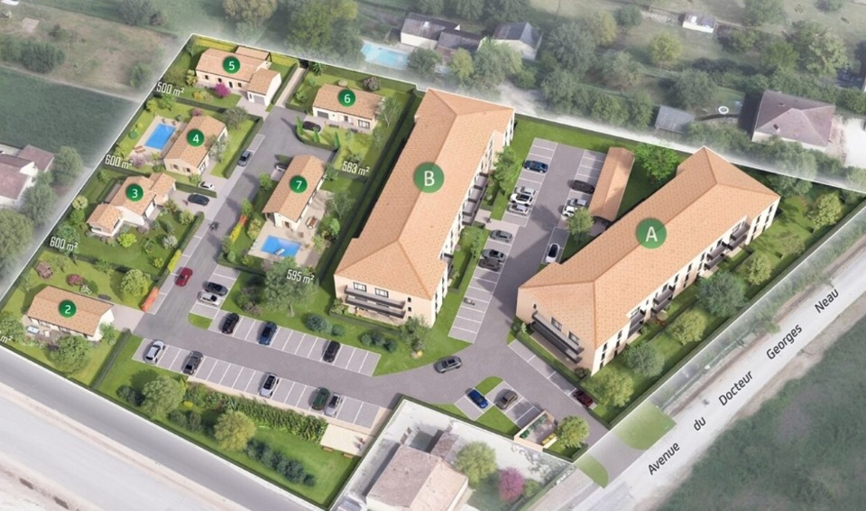 Charmant terrain à construire à Marmande