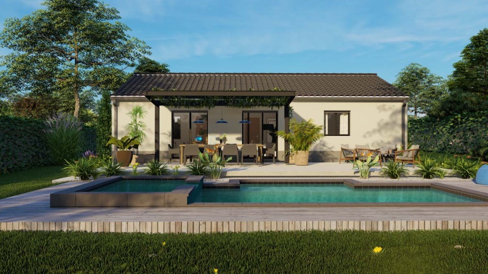 maison à construire de 85m2 en vente à Parentis-en-Born (40160)