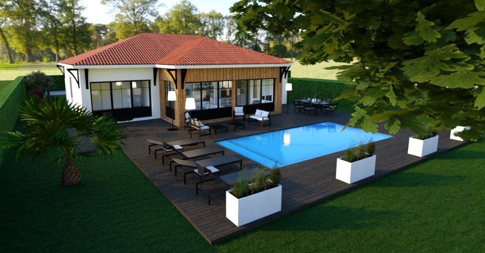 maison individuelle de 120m2 en vente à Gujan-Mestras