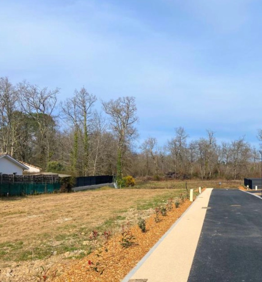 Joli terrain à vendre viabilisé à Madirac (33670)