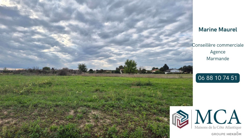 terrain viabilisé de 801m2 en vente à Tonneins (47400)