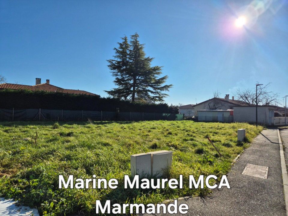 Magnifique terrain à construire viabilisé de 392m2 en vente à Marmande (47200)