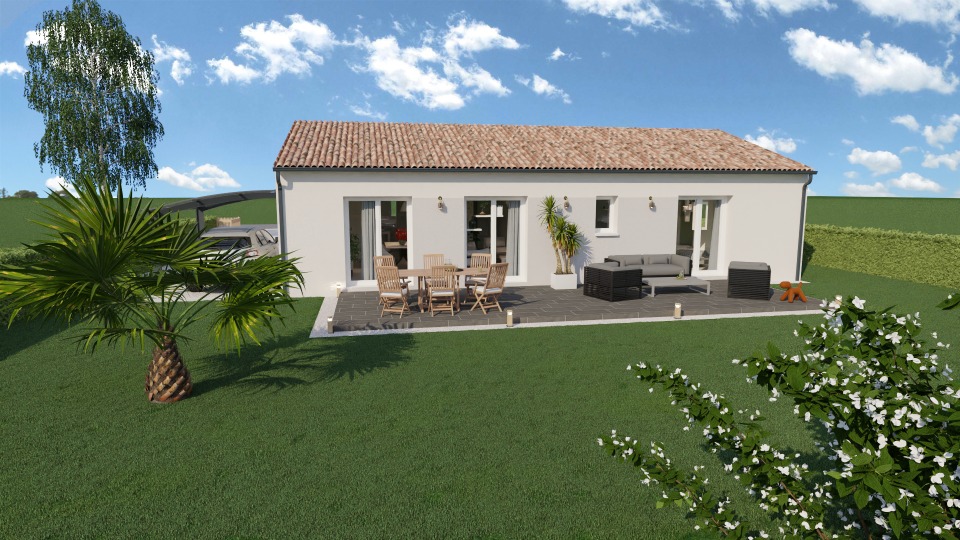 maison à construire en vente à Saint-Maixant