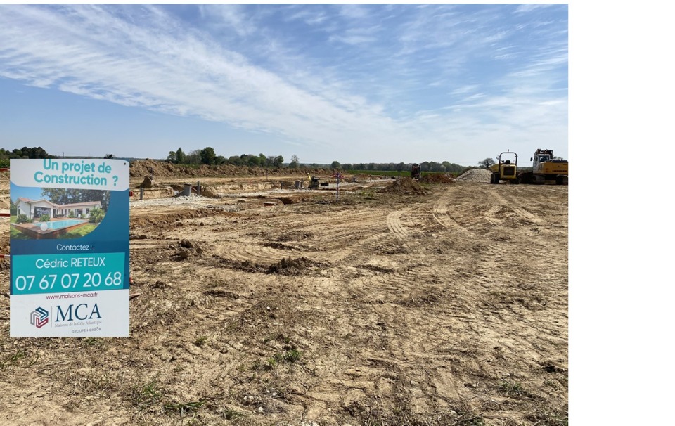 Beau terrain à Corme-Royal