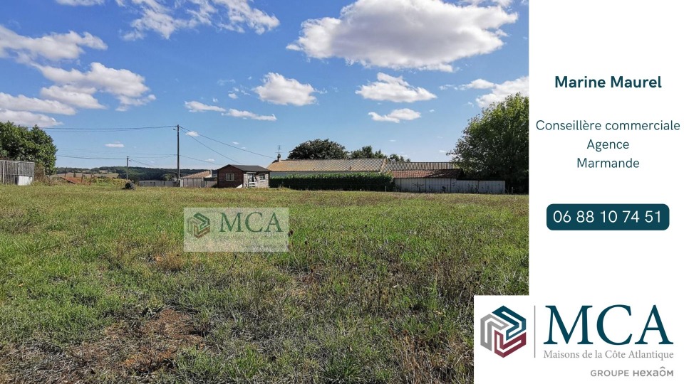 terrain constructible viabilisé de 2000m2 disponible à Castelculier