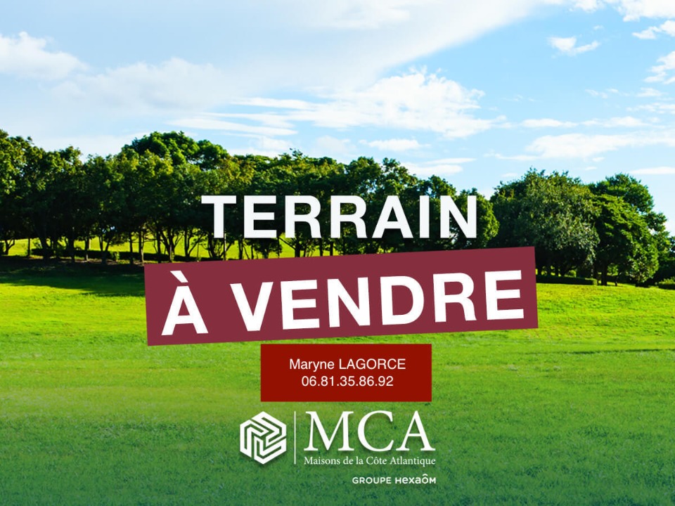 terrain constructible à Blaignac